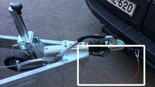 Autotrailerin kytkeminen autoon