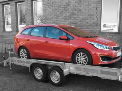 Car trailer rental